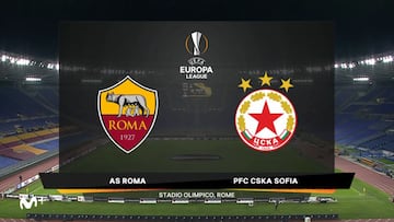 Resumen del Roma vs CSKA Sofía de la Europa League