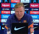 Koeman: "Ahora hay cosas más importantes que hablar de la UEFA"