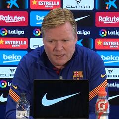 Koeman: "Ahora hay cosas más importantes que hablar de la UEFA"