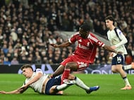 Alexander Isak hobbled off injured after opening the scoring. Liverpool were lucky to hang on for the win, despite Spurs reduced to 10 men.