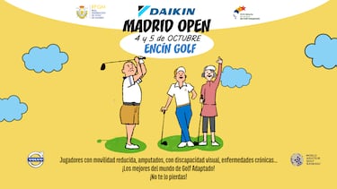 Presentado el DAIKIN Madrid Open de Golf Adaptado