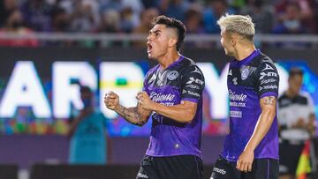 Roberto Meraz celebrates his goal 1-0 of Mazatlan during the game Mazatlan FC vs Cruz Azul, corresponding to day 13 of the Torneo Clausura Grita Mexico C22 of Liga BBVA MX, at El Kraken Stadium, on April 08, 2022.

<br><br>

Roberto Meraz  celebra su gol 1-0 de Mazatlan durante el partido Mazatlan FC vs Cruz Azul, correspondiente a la jornada 13 del Torneo Clausura Grita Mexico C22 de la Liga BBVA MX, en el Estadio El Kraken, el 08 de Abril de 2022.