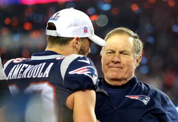 Las mejores imágenes del título de la AFC de los Patriots