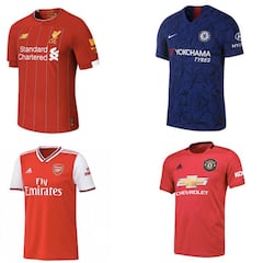Premier League: equipaciones para esta temporada 19/20