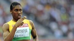 Caster Semenya, baja en los 800 metros para Moscú
