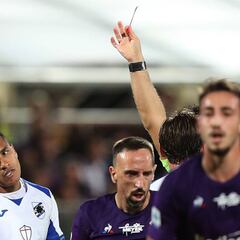 Jeison Murillo, expulsión y noche para el olvido con Sampdoria