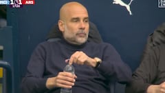 Una pifia que era historia de la Premier: la cara viral de Guardiola al ver el despropósito de Donnarumma