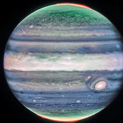 ¿Qué son los ‘aviones’ capturados por el telescopio James Webb en la atmósfera de Júpiter?
