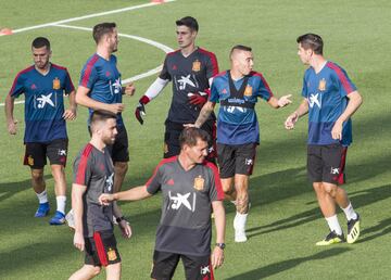 Así fue el primer entrenamiento de Luis Enrique con la Selección