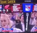 Sansa Stark revoluciona un partido de NHL tras hacer esto al verse en la pantalla gigante