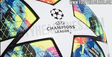 Asi será el balón utilizado para la Champions League 2019/20. La marca alemana apuesta por un diseño novedoso que combinará tonos verdes, naranjas, amarillos, azules y negros.