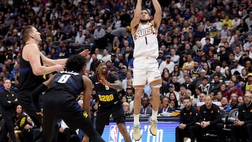 The Phoenix Suns got a crucial win in their pursuit of an automatic playoff birth, beating the defending champion Denver Nuggets from Ball Arena.