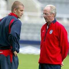 David Beckham despide a Sven-Göran Eriksson