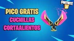 Fortnite: cómo conseguir gratis el pico Cuchillas Cortaalientos