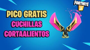 Fortnite: cómo conseguir gratis el pico Cuchillas Cortaalientos