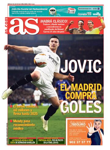 Las portadas de AS de junio