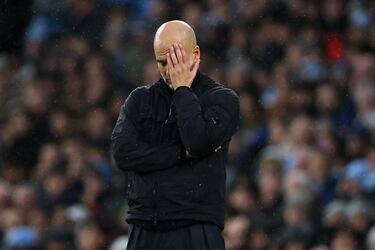 Guardiola siempre ha sido un entrenador muy expresivo y en el partido de la Premier ante el Liverpool no ha sido una excepción. Los 'reds' ganan por primera vez  en liga en el Etihad Stadium desde la llegada del técnico de Sampedor a Mánchester.