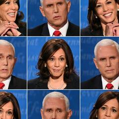 Who won the vice-presidential debate Pence or Harris?
