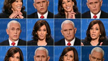 Who won the vice-presidential debate Pence or Harris?