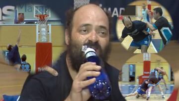 El dantesco show de Ignatius jugando al basket: "¡Llamádme Shaquille!"