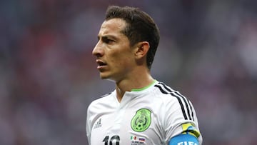 Guardado, capit&aacute;n de M&eacute;xico.