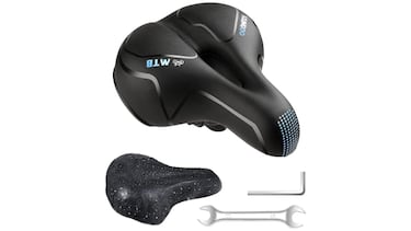 Este silln de bicicleta ergonmico evita el dolor en espalda y glteo