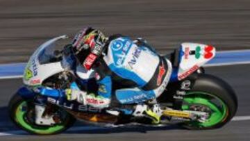 Elías, en el test de Jerez.