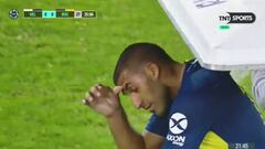 ¡Alarma en Boca! Wanchope dejó el partido en camilla