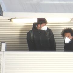 El Real Madrid salió desde Barajas rumbo a Vigo