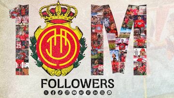 El RCD Mallorca alcanza los 10 millones de seguidores en redes sociales.