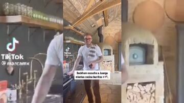 Vídeo: David Beckham hace burritos con Juan Gabriel de fondo y se hace viral