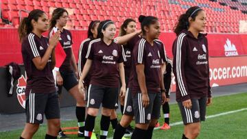 Canad&aacute; &ndash; M&eacute;xico en vivo: amistoso, f&uacute;tbol femenil