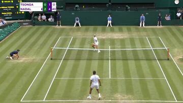 1.147 partidos en su carrera y Nadal se saca un golpe inédito en su repertorio: tremendo