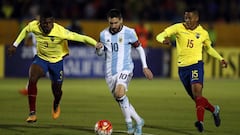 Ecuador players suspended for partying before Argentina clash