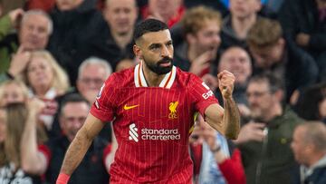 Salah sube en la lista de los goleadores históricos en Premier League