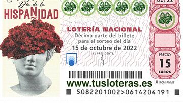 Lotería Nacional: a qué hora es y cuánto toca de premio en el sorteo del Día de la Hispanidad 2022