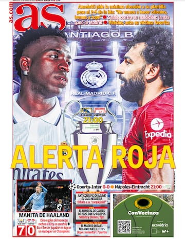 Las portadas de AS de marzo