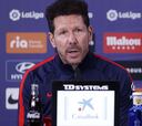 Simeone: "Hace dos meses hablé con Suárez de lo que pienso de él"