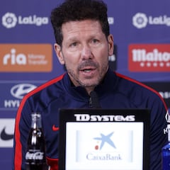 Simeone: "Hace dos meses hablé con Suárez de lo que pienso de él"