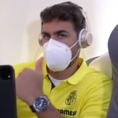 Así ha sido el viaje del Villarreal a Belfast para la Supercopa: parchís, películas, bromas...