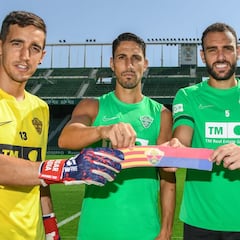 Verdú, Fidel, Badia y Barragán serán los capitanes del Elche