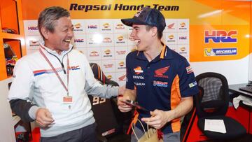 El peculiar regalo de Honda a Márquez por su cumpleaños