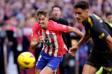 Carrera del jugador espa?ol del Atl¨¦tico de Madrid, Marcos Llorente.