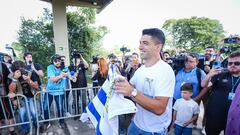Baño de masas para despedir a Luis Suárez antes del Inter Miami