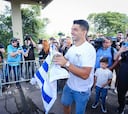 Baño de masas para despedir a Luis Suárez antes del Inter Miami