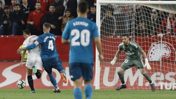 1-0. Ben Yedder marcó el primer gol.