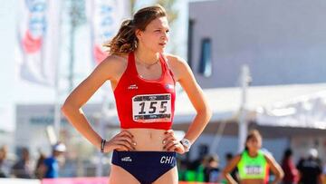 Martina Weil rompió el récord de Chile en 400 metros planos