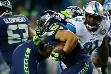 Thomas Rawls anotó el segundo touchdown de su equipo, que prácticamente sentenció el partido.