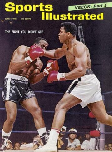 Portada del 7 de junio de 1965. Liston & Muhammad Ali