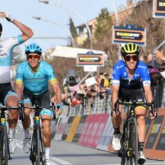 Increíble Lutsenko: Ataca, se cae dos veces, le pillan... ¡y gana!